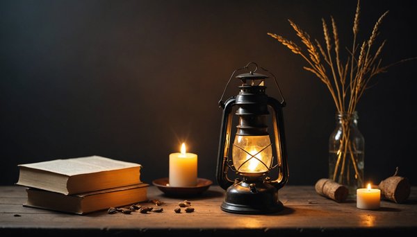 Découvrez des alternatives à la lampe à huile pour créer une ambiance cosy